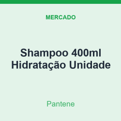 Shampoo 400ml Pantene Hidratação Unidade