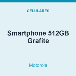 Smartphone Motorola 512GB Grafite