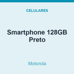 Smartphone Motorola 128GB Preto