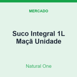 Suco Integral 1L Natural One Maçã Unidade