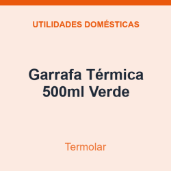 Garrafa Térmica Termolar 500ml Verde