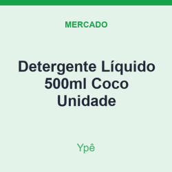 Detergente Líquido 500ml Ypê Coco Unidade