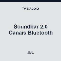 Soundbar JBL 2.0 Canais Bluetooth