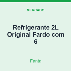 Refrigerante 2L Fanta Original Fardo com 6