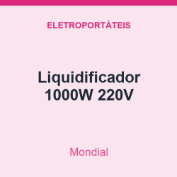 Liquidificador Mondial 1000W 220V