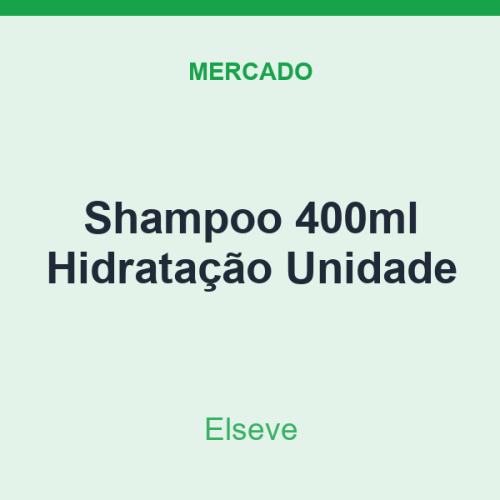 Shampoo 400ml Elseve Hidratação Unidade