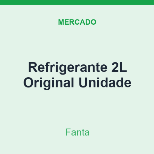 Refrigerante 2L Fanta Original Unidade