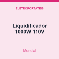 Liquidificador Mondial 1000W 110V