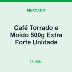 Café Torrado e Moído 500g Melitta Extra Forte Unidade