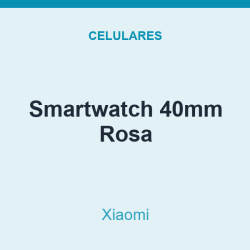 Smartwatch Xiaomi 40mm Rosa