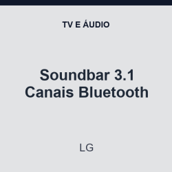 Soundbar LG 3.1 Canais Bluetooth