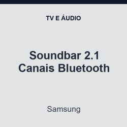 Soundbar Samsung 2.1 Canais Bluetooth