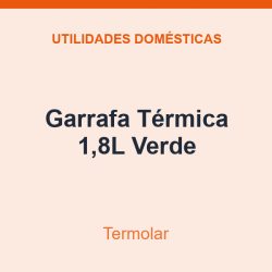 Garrafa Térmica Termolar 1,8L Verde
