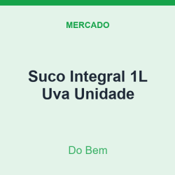 Suco Integral 1L Do Bem Uva Unidade