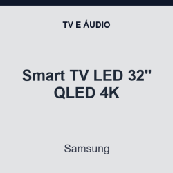 Smart TV LED Samsung 32" QLED 4K