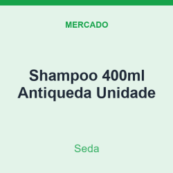 Shampoo 400ml Seda Antiqueda Unidade
