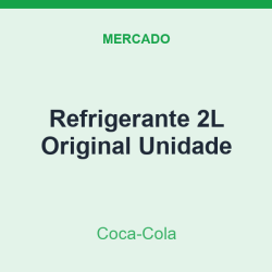 Refrigerante 2L Coca-Cola Original Unidade
