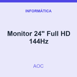 Monitor AOC 24" Full HD 144Hz