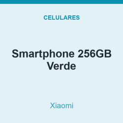 Smartphone Xiaomi 256GB Verde