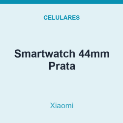 Smartwatch Xiaomi 44mm Prata