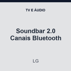 Soundbar LG 2.0 Canais Bluetooth