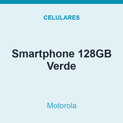 Smartphone Motorola 128GB Verde
