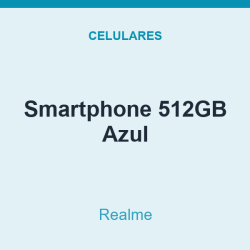 Smartphone Realme 512GB Azul