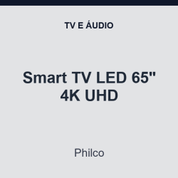 Smart TV LED Philco 65" 4K UHD