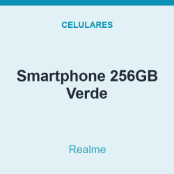 Smartphone Realme 256GB Verde