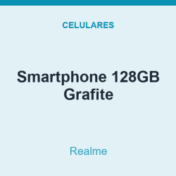Smartphone Realme 128GB Grafite