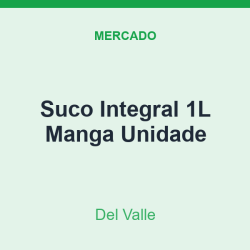 Suco Integral 1L Del Valle Manga Unidade