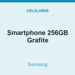 Smartphone Samsung 256GB Grafite