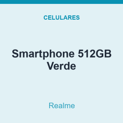 Smartphone Realme 512GB Verde