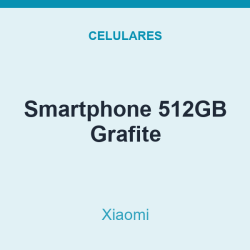 Smartphone Xiaomi 512GB Grafite