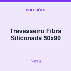 Travesseiro Nasa Fibra Siliconada 50x90