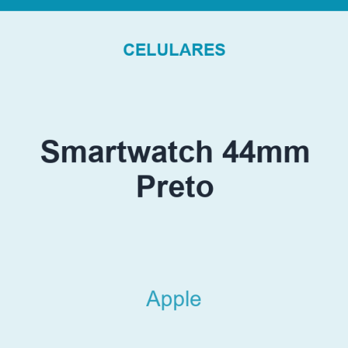 Smartwatch Apple 44mm Preto