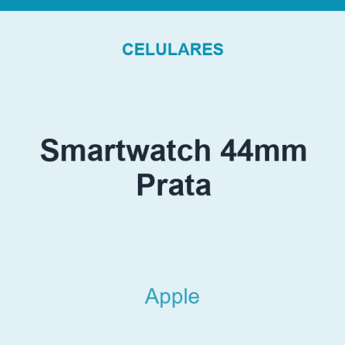 Smartwatch Apple 44mm Prata