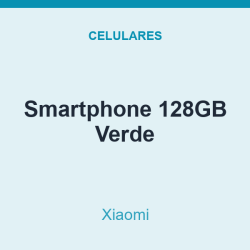 Smartphone Xiaomi 128GB Verde