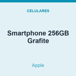 Smartphone Apple 256GB Grafite